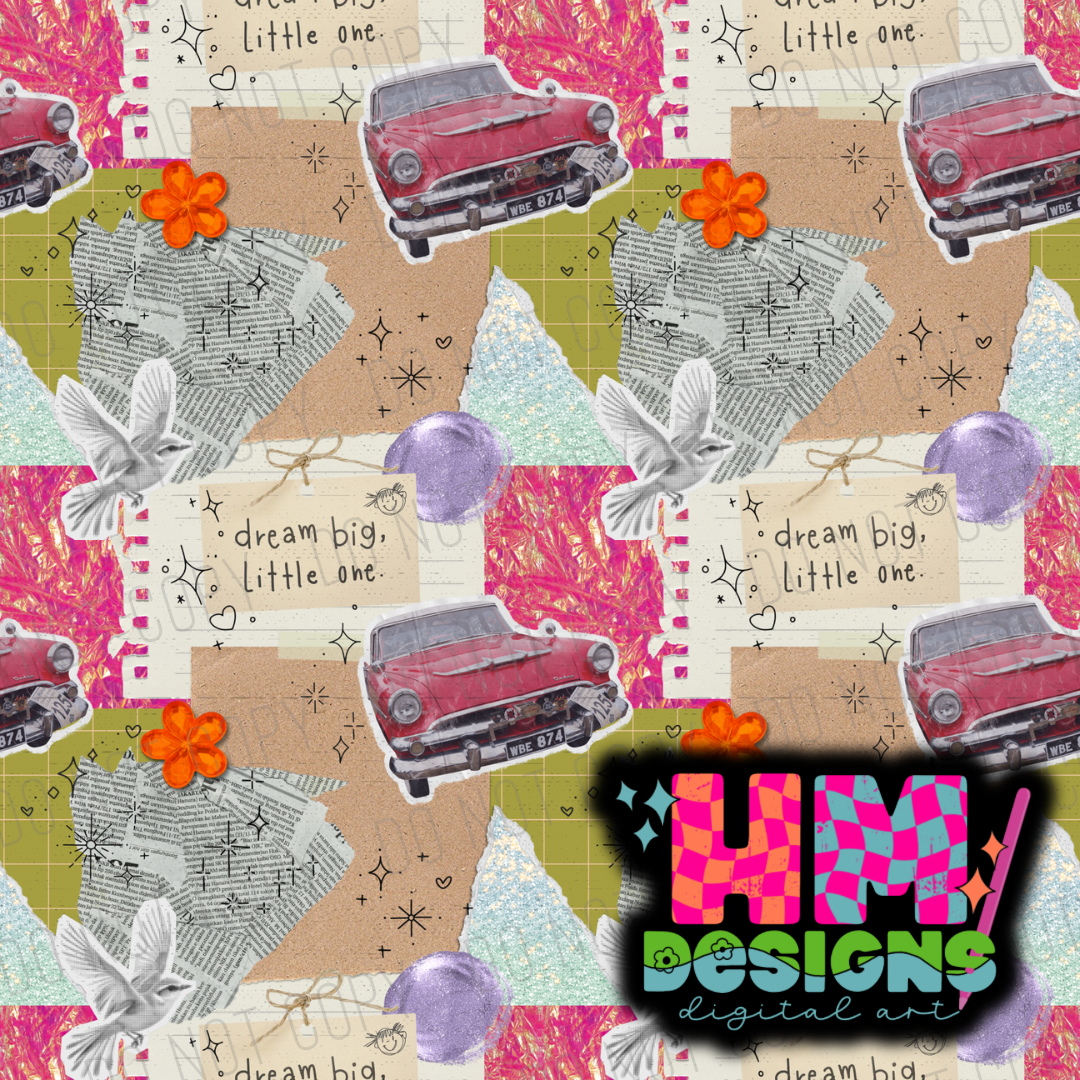 dream big collage