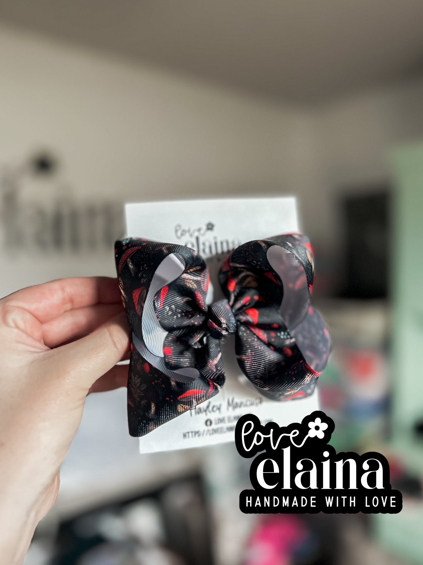 5” ribbon clip