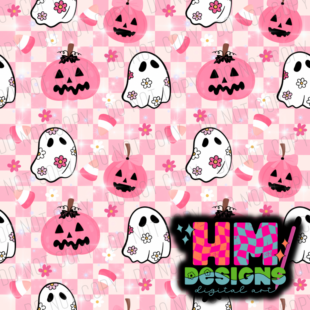 pink halloween