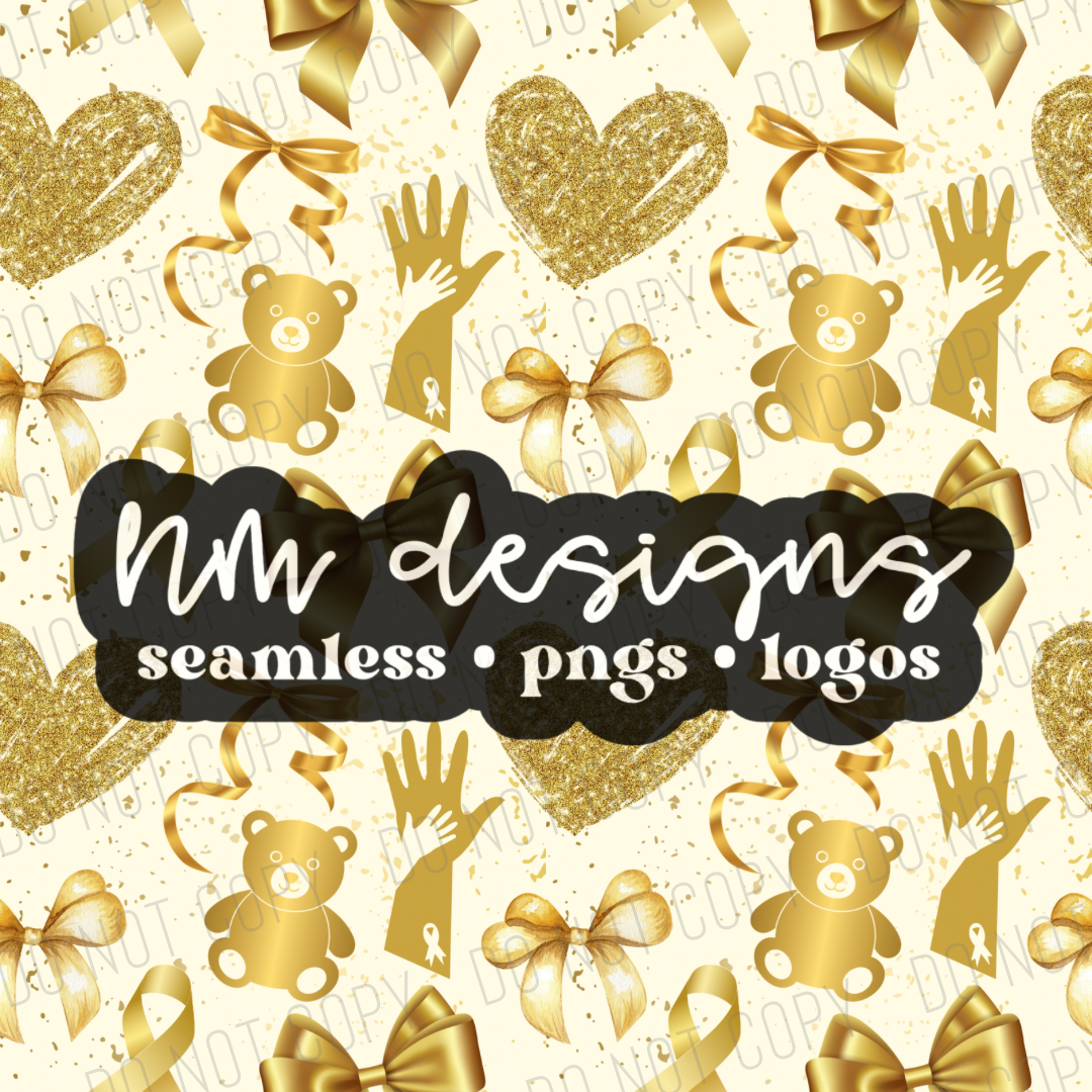 childhood cancer awareness bows