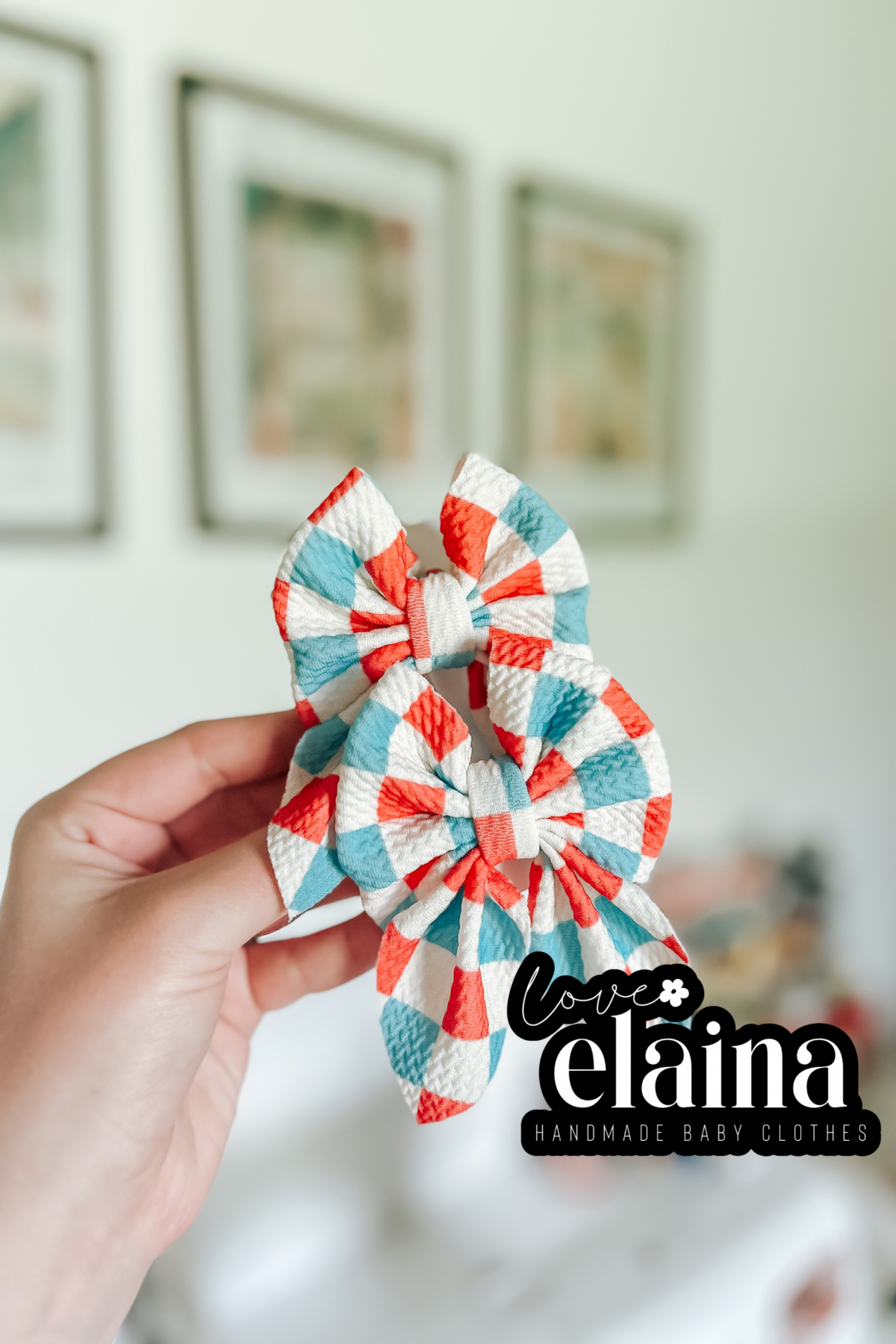 checkered sailor clips