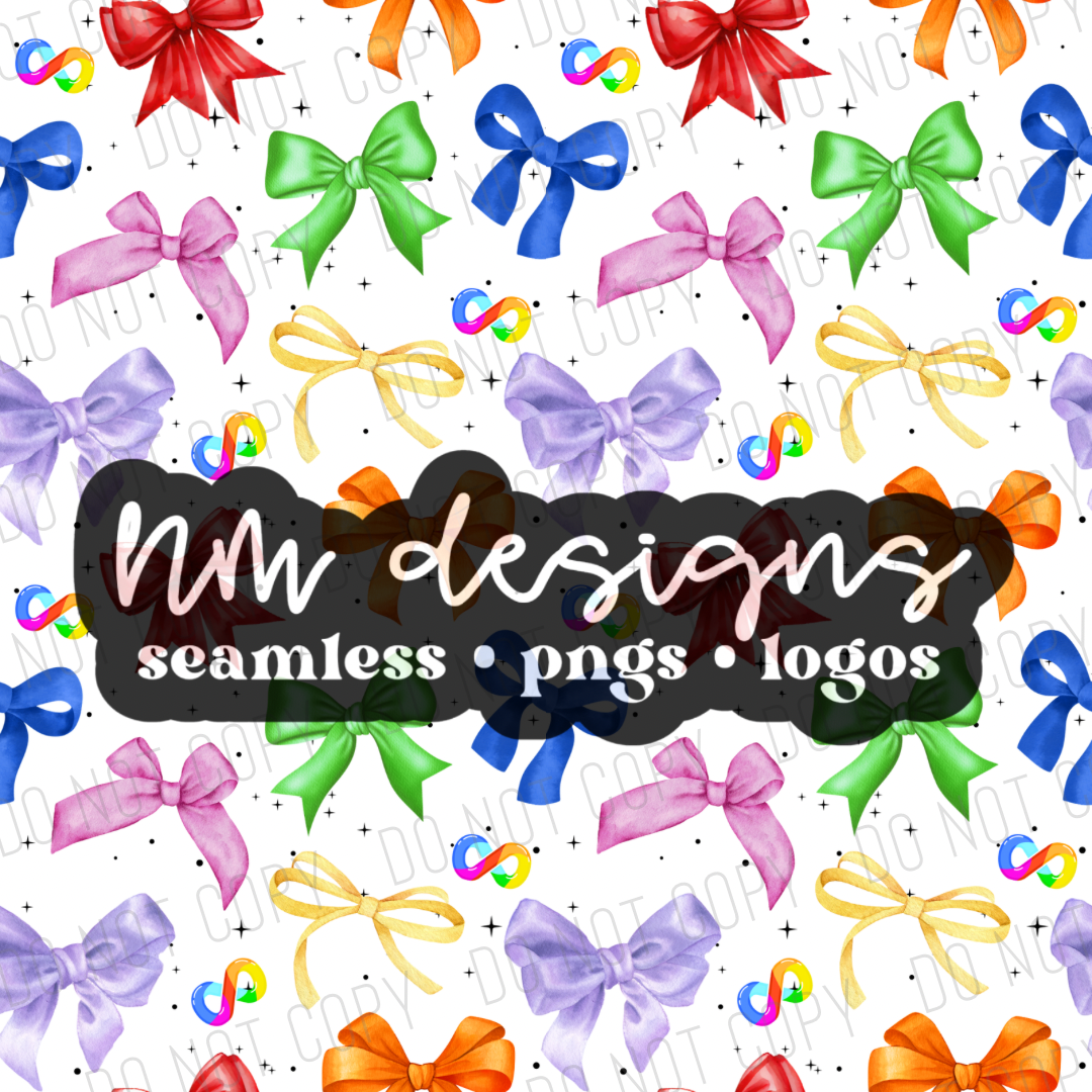 autism awareness bows