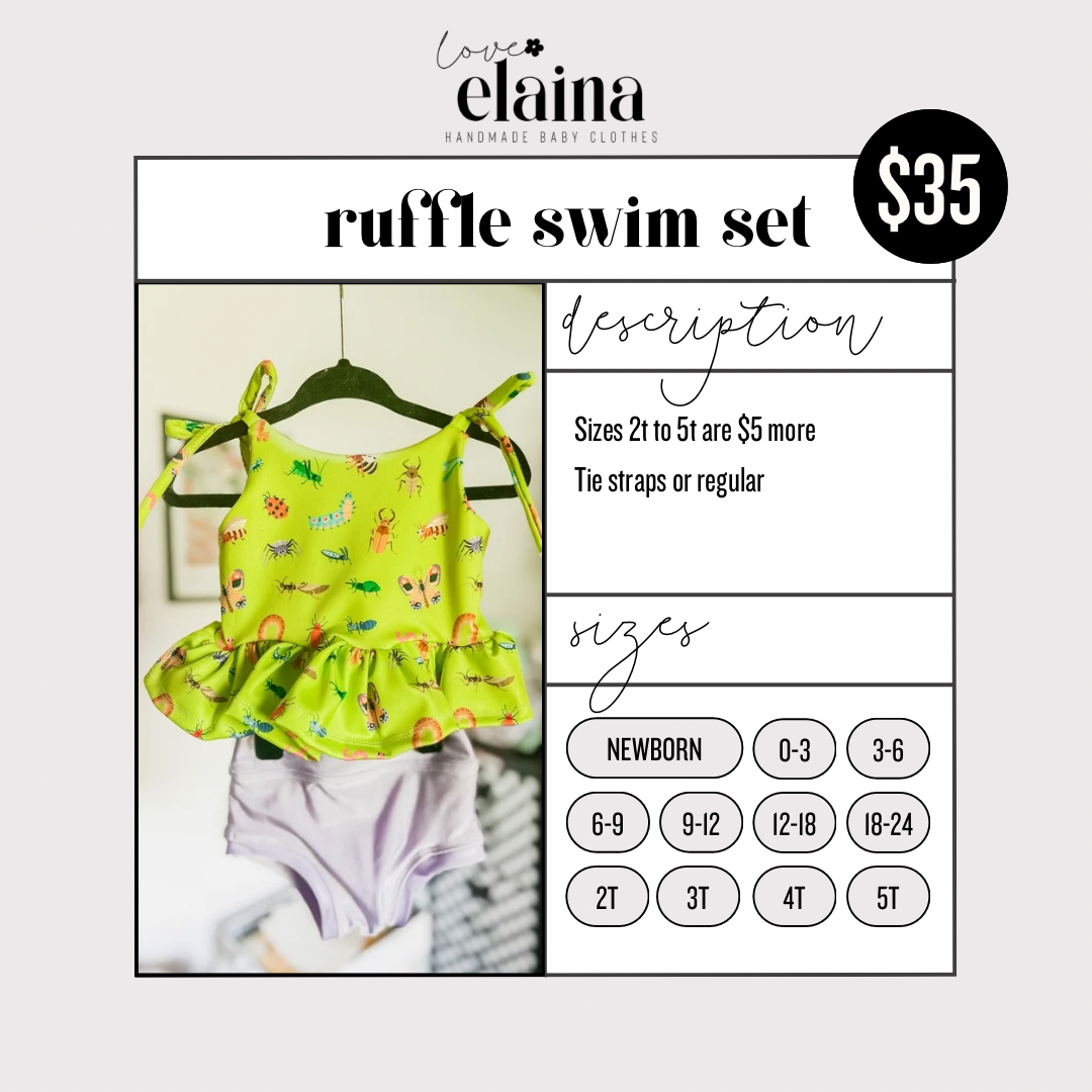Ruffle Swim Set
