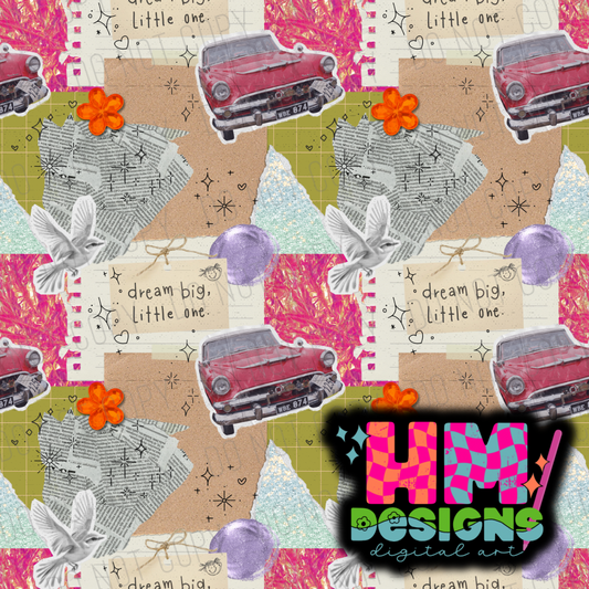 dream big collage