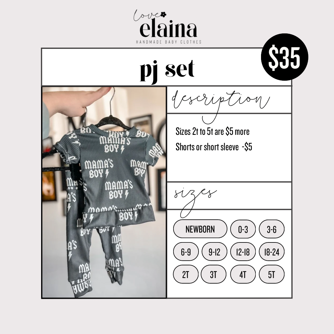 Pajama Set