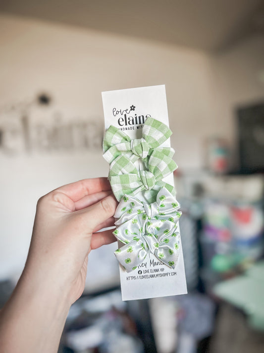 clover pinwheel clips