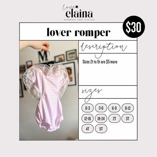 Lover Romper