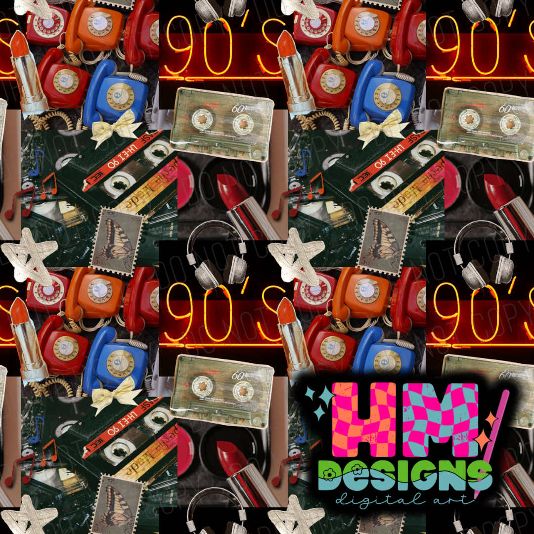 90s collage