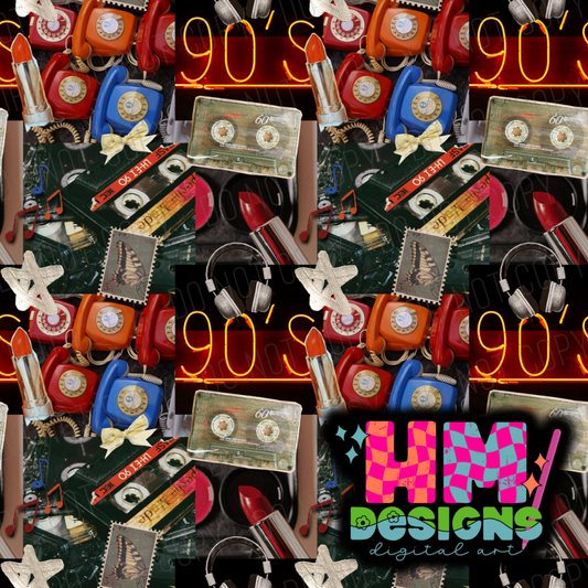 90s collage