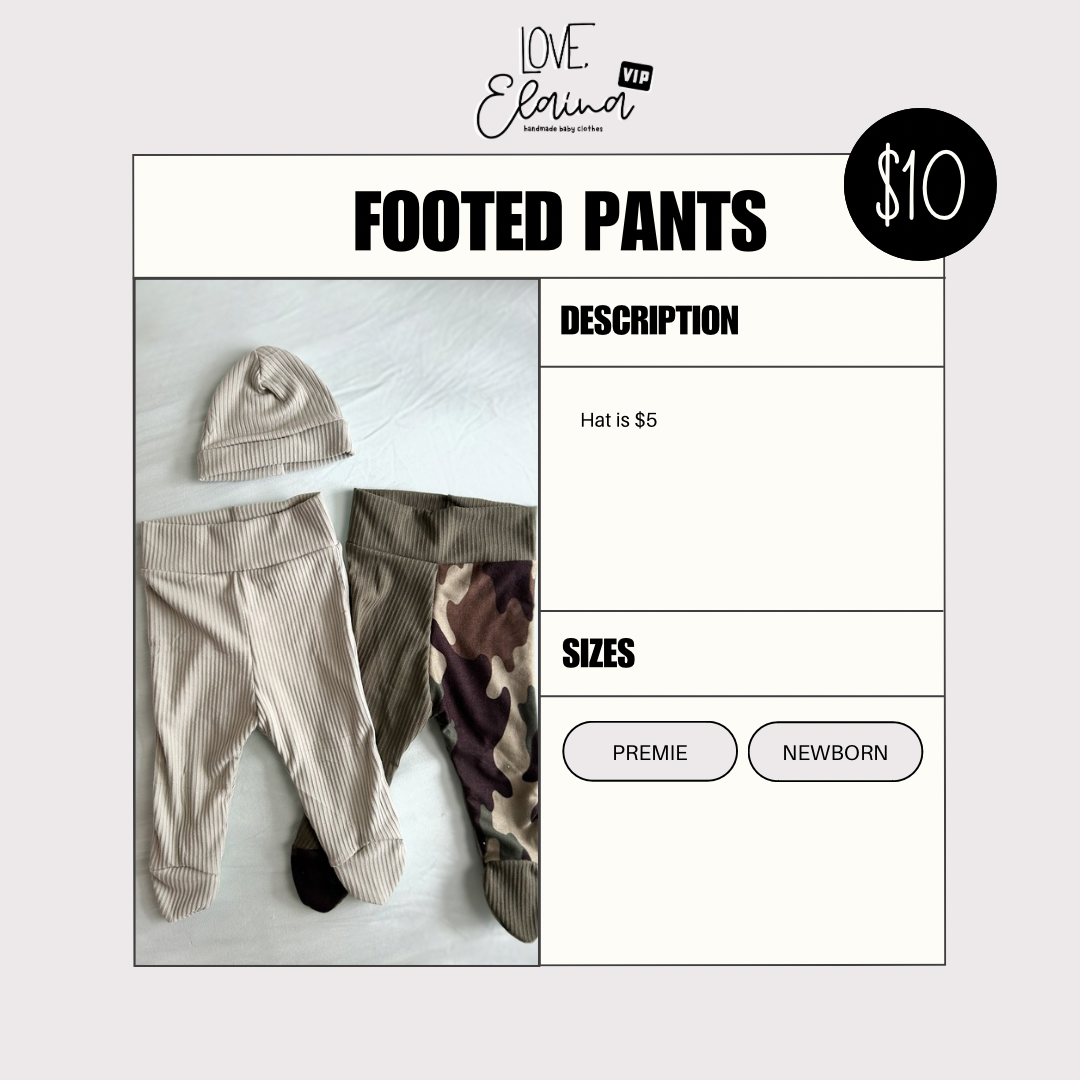 Footed Pants