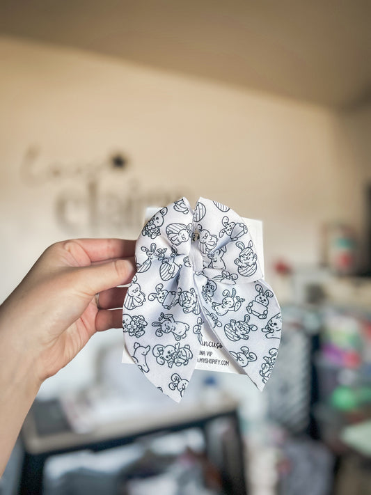 4” fable clip color me easter