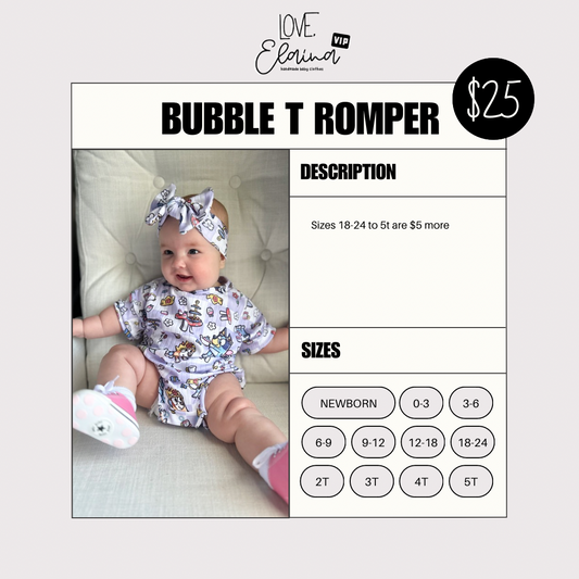 Bubble T Romper