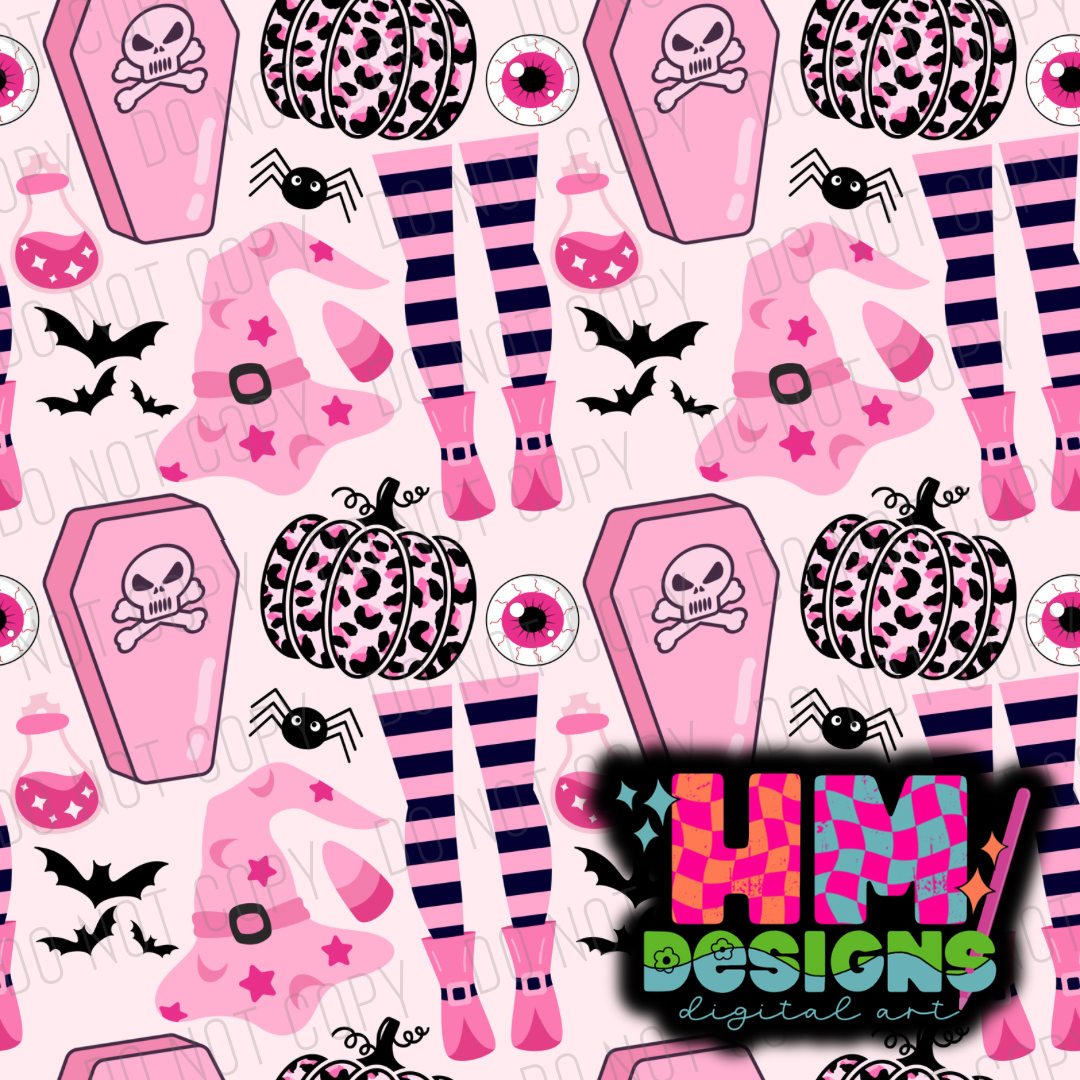pink halloween