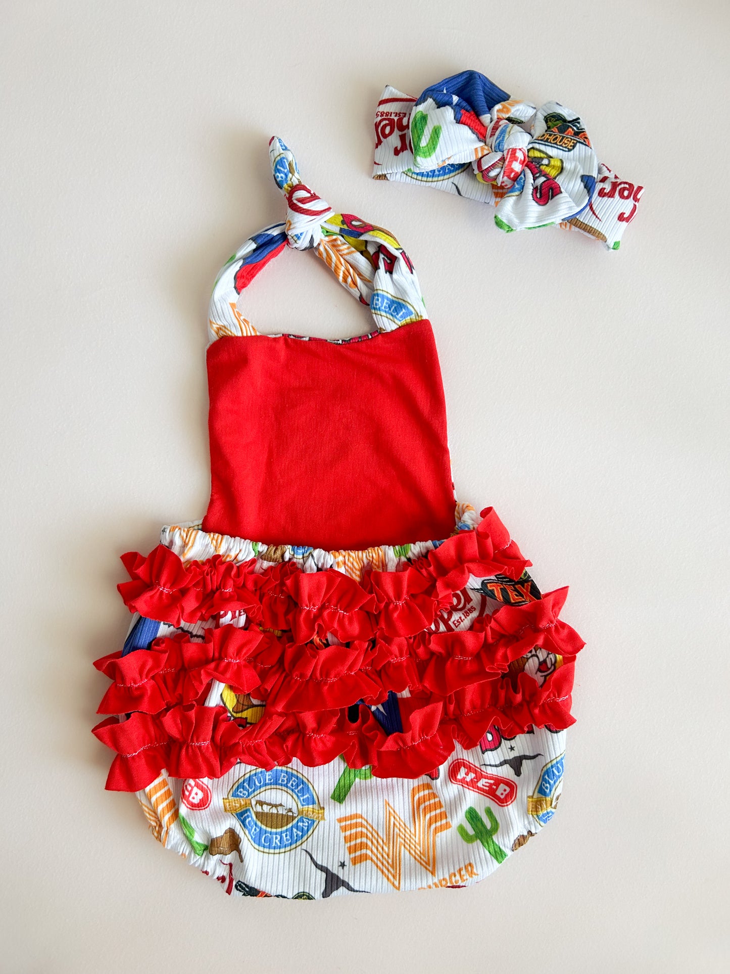 Rufflebutt Romper