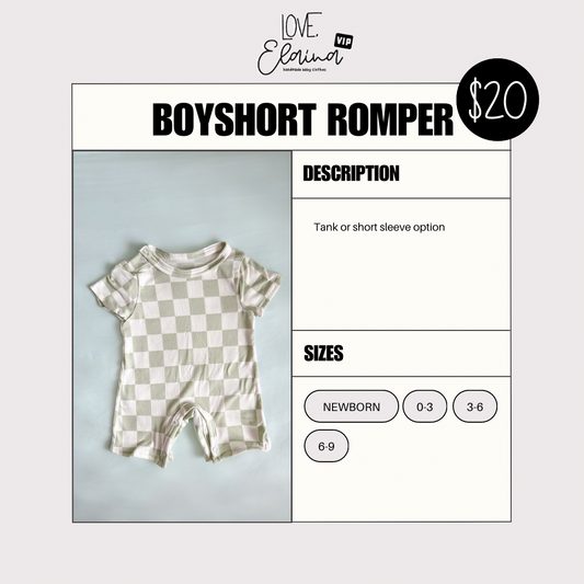 Boyshort Romper