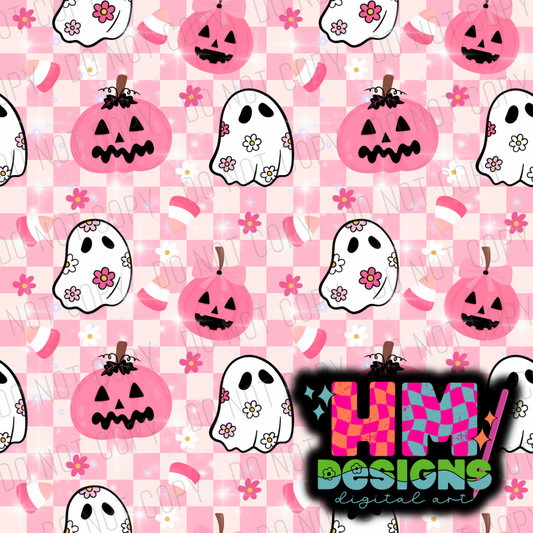 pink halloween