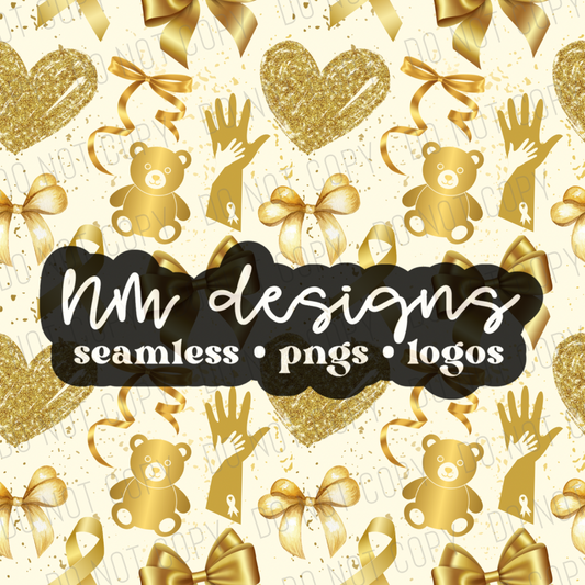 childhood cancer awareness bows