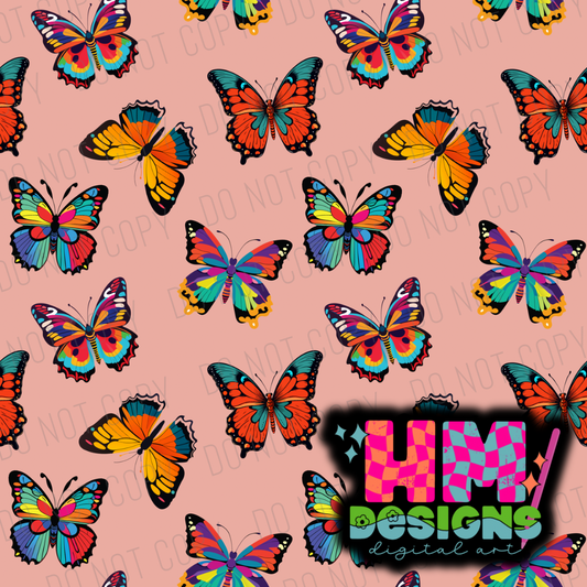butterflies (salmon)