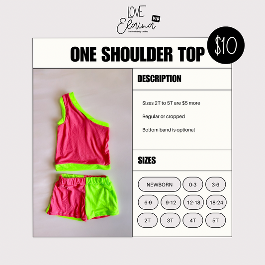 One Shoulder Top