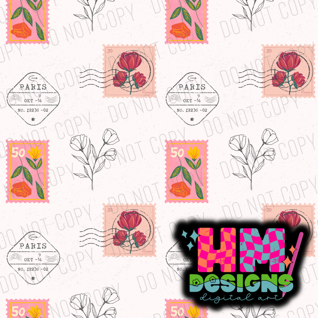 floral stamps