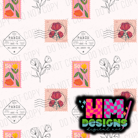 floral stamps