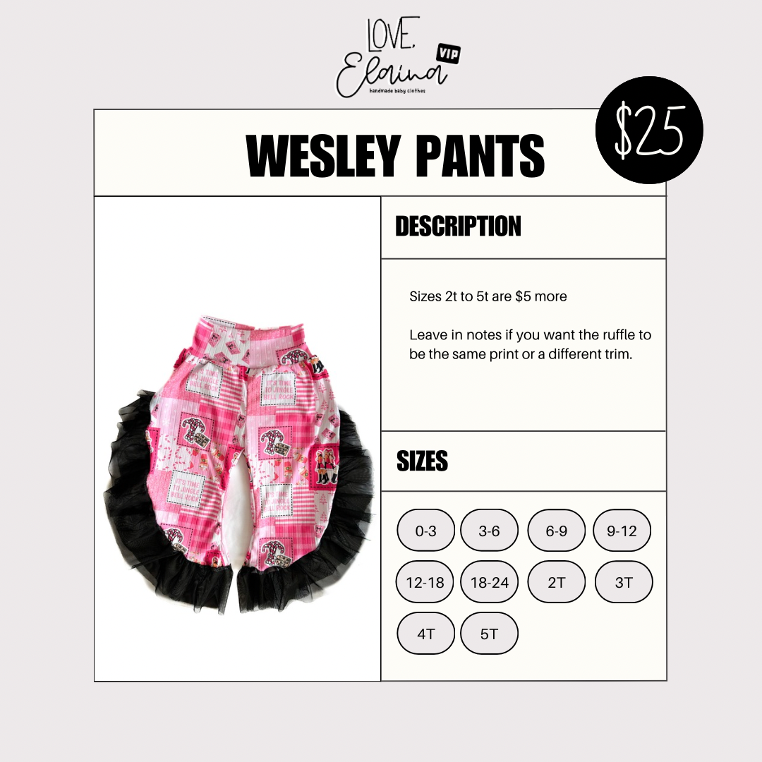 Wesley Pants