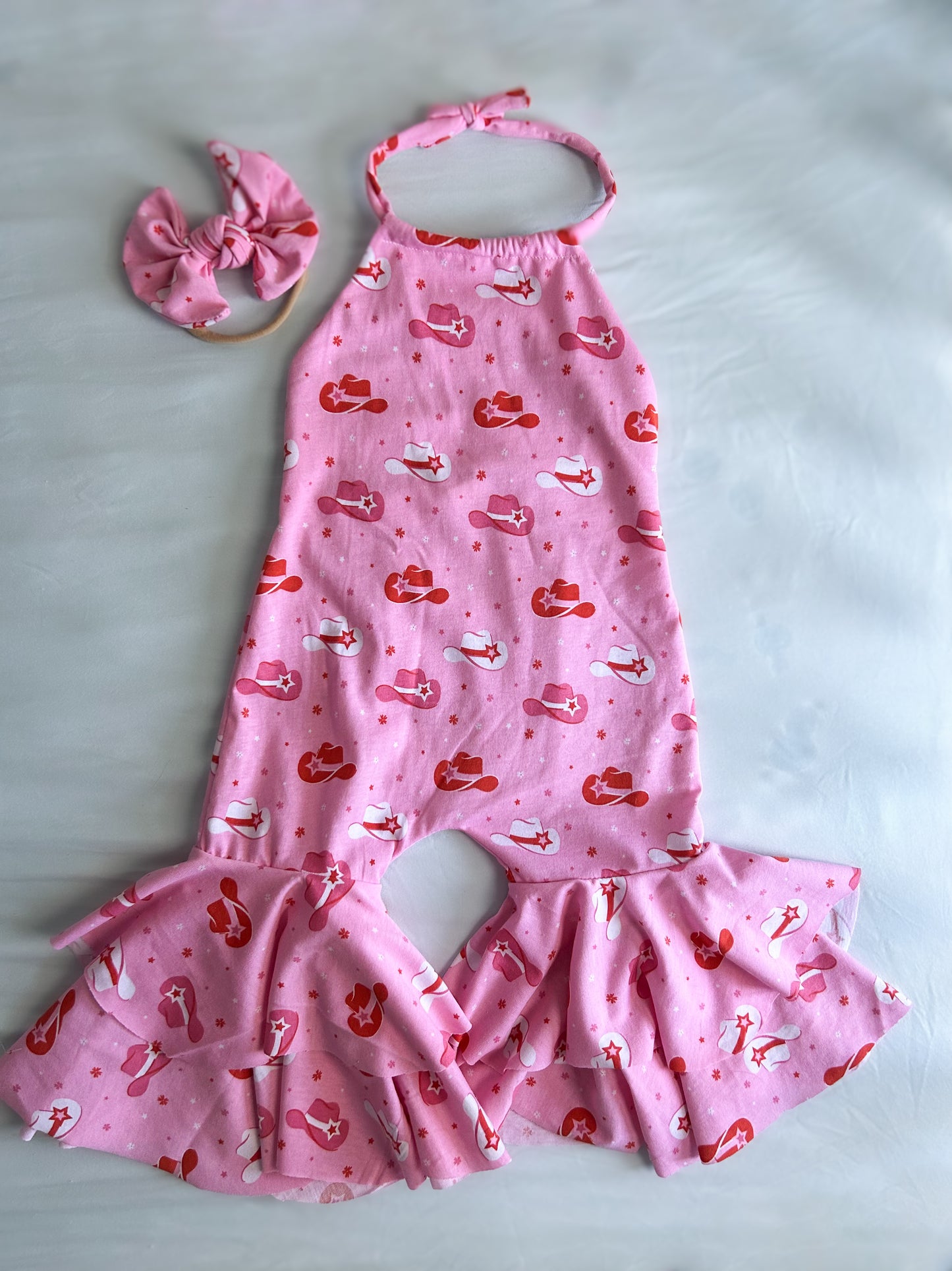 Drawstring Romper (with bells)