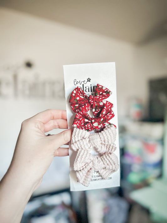 beige urban pinwheel clips