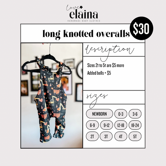 Long Knotted Overalls