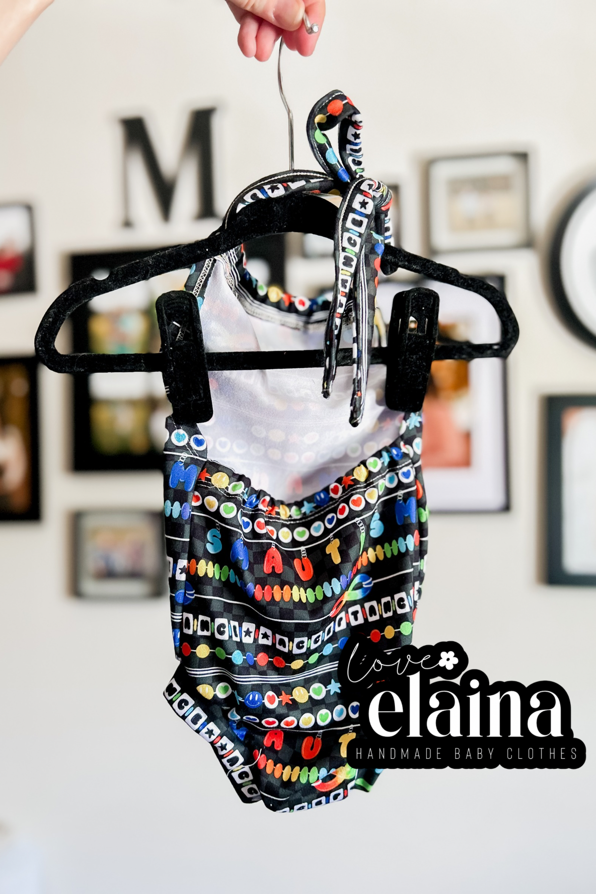3-6m Halter Romper