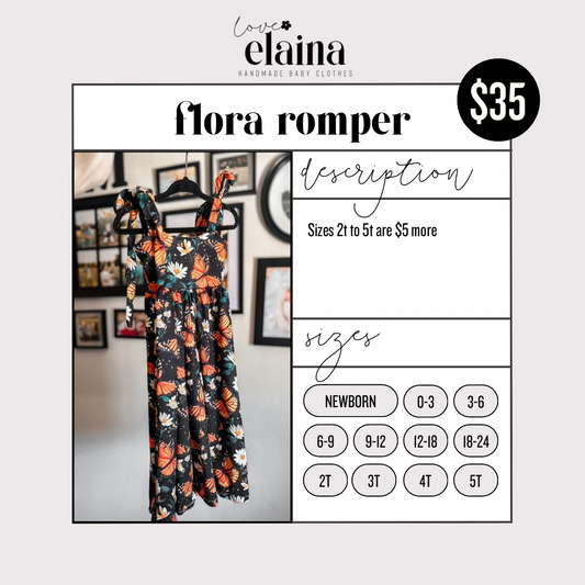 Flora Romper