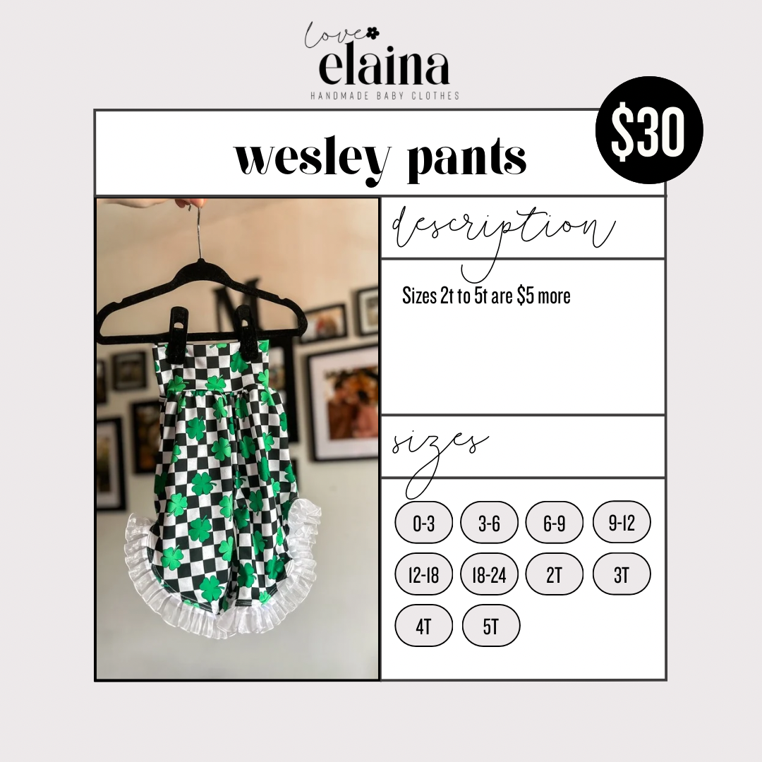 Wesley Pants