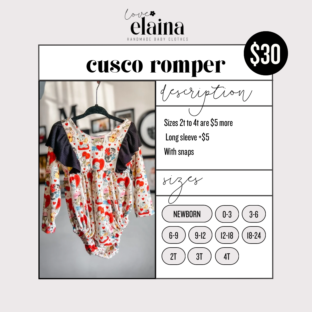 Cusco Romper/Dress