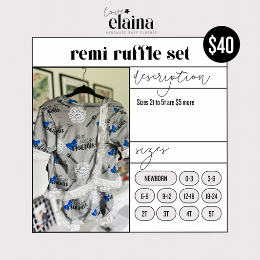 Remi Ruffle Set