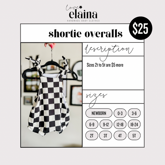 Shortie Overalls